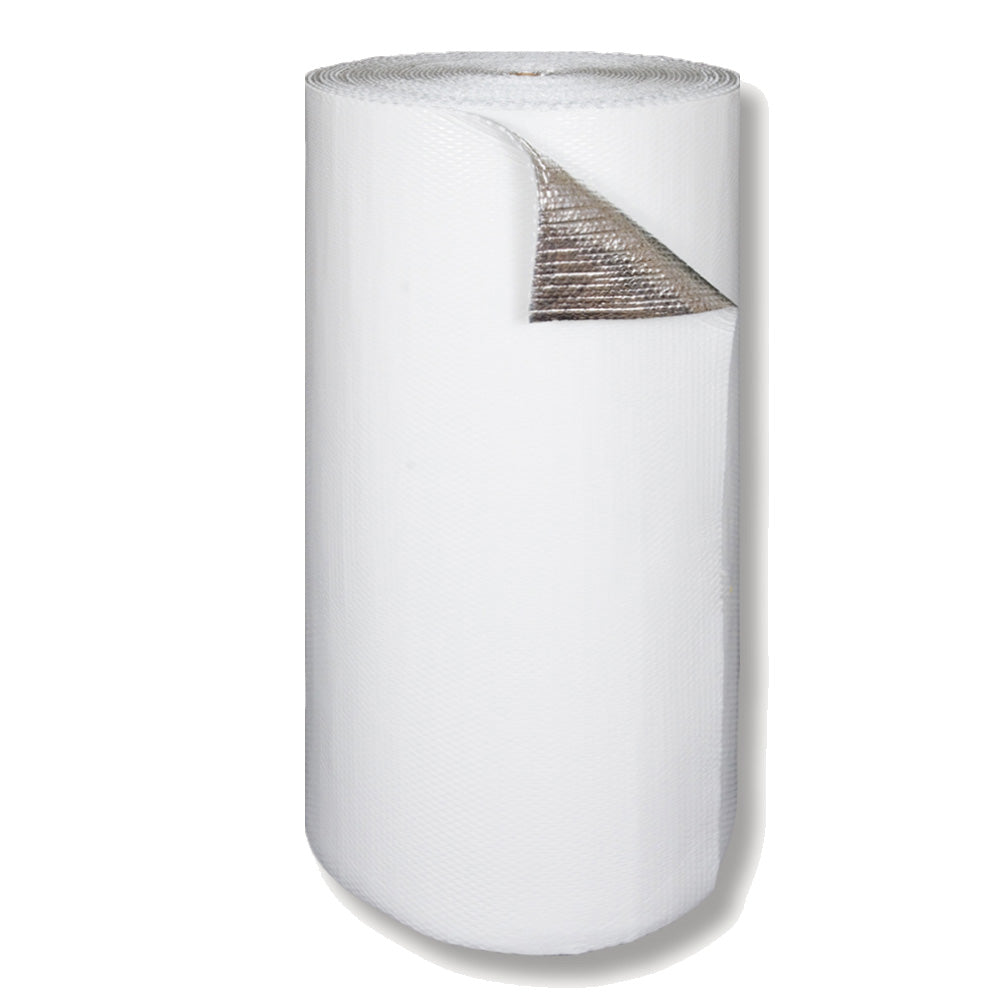 Reflex-AIR® PRO 48-inch (250 sf) White DOUBLE Bubble Reflective Insulation Square Edge