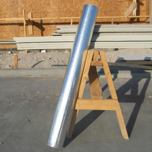 radiant barrier roll standing